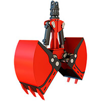 Грейферный ковш для экскаватора