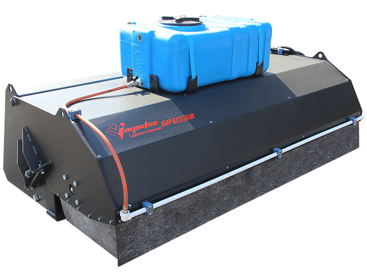 щетка дорожная с бункером SP